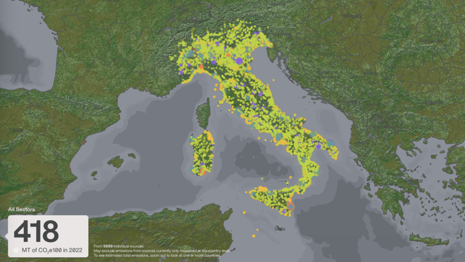 radar from climate trace